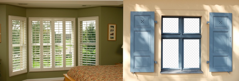 Dallas Texas interior and exterior shutters