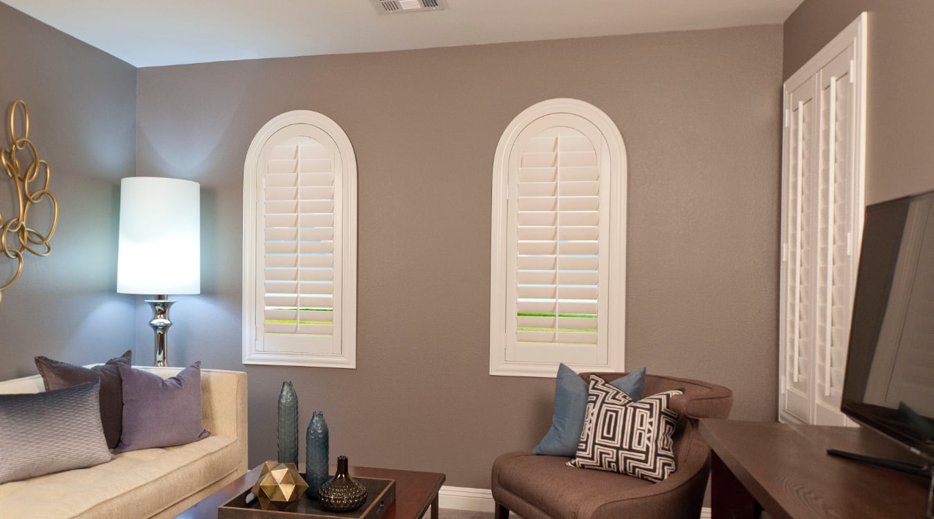 Family Room Window Treatments