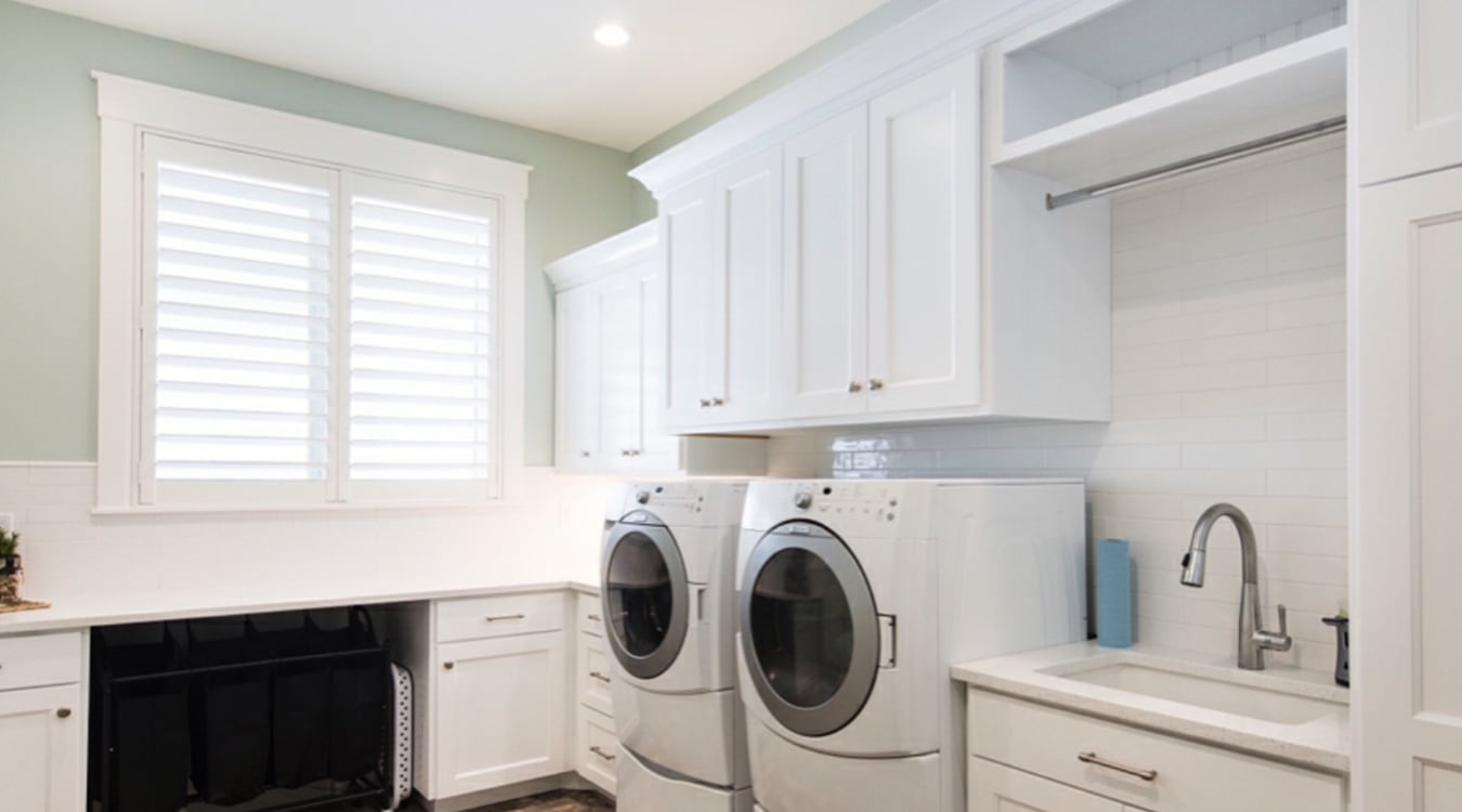 Laundry room window treatments