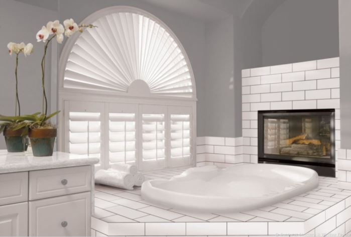 Dallas arched window