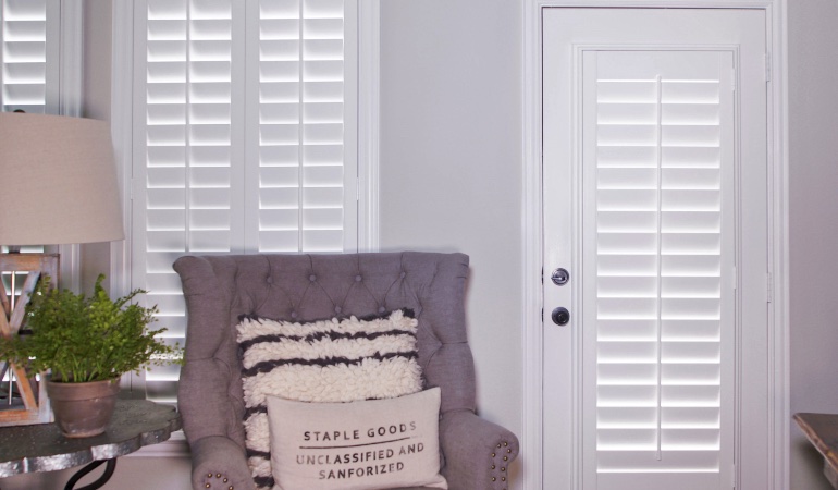 Reupholstering is a great lesson on how to bring new life to old furniture. Plantation shutters in Dallas